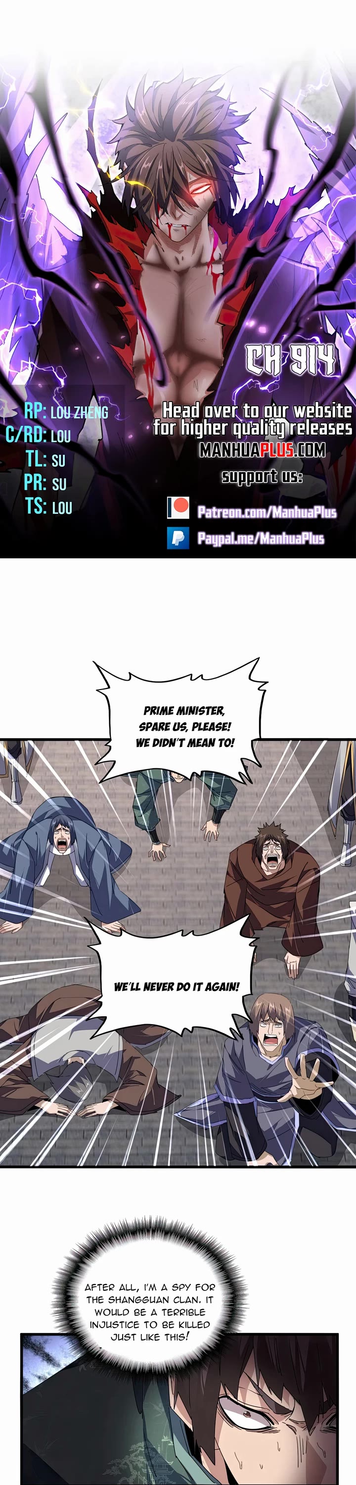 Magic Emperor Chapter 914 page 1 - Chapter 914