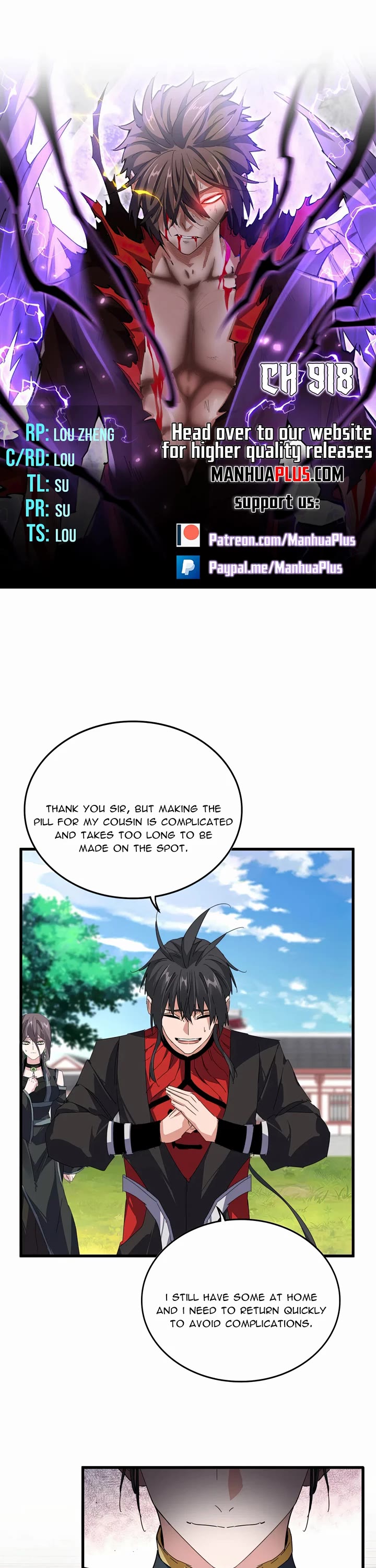Magic Emperor Chapter 918 page 1 - Chapter 918