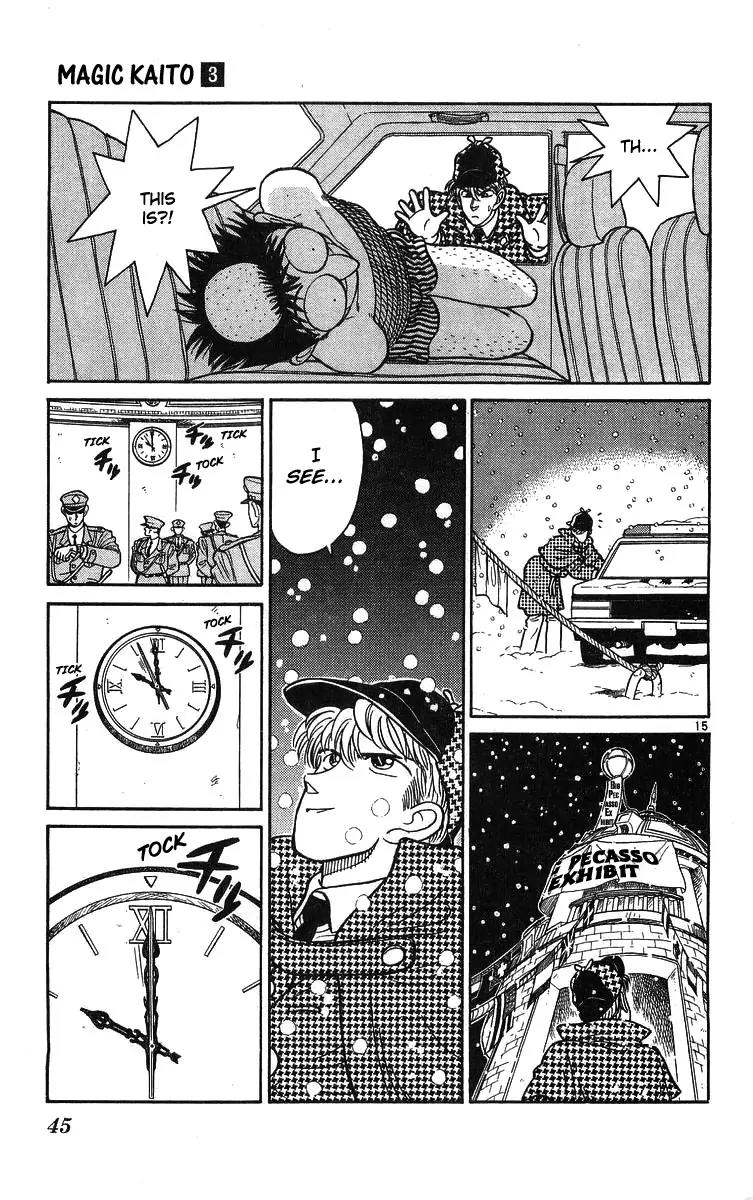 Magic Kaitou Chapter 15 page 15 - Chapter 15: Enter the Great Detective!!