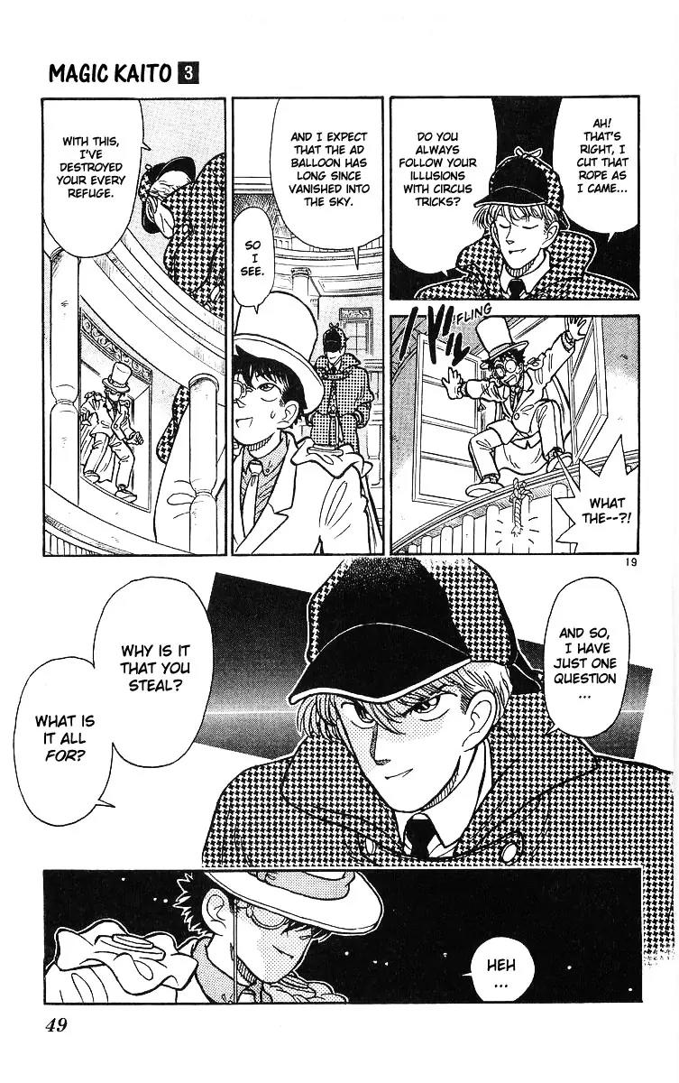 Magic Kaitou Chapter 15 page 19 - Chapter 15: Enter the Great Detective!!