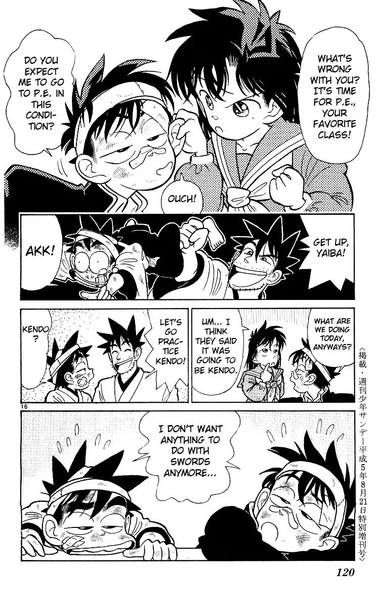 Magic Kaitou Chapter 18 page 16 - Chapter 18: (Bonus Chapter) Yaiba vs. Kaitou Kid