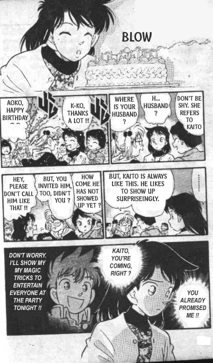 Magic Kaitou Chapter 19 page 18 - Chapter 19: Blue Birthday