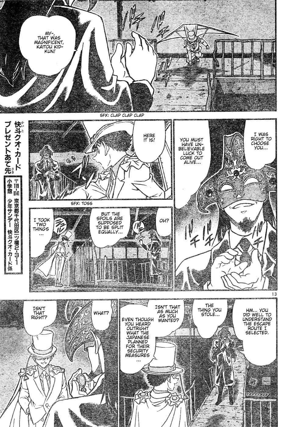 Magic Kaitou Chapter 28 page 13 - Chapter 28: Scroll of the Dark Knight II