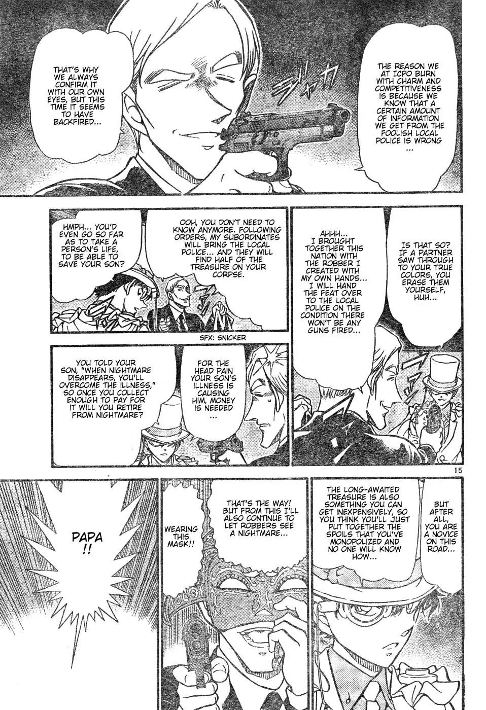 Magic Kaitou Chapter 28 page 15 - Chapter 28: Scroll of the Dark Knight II
