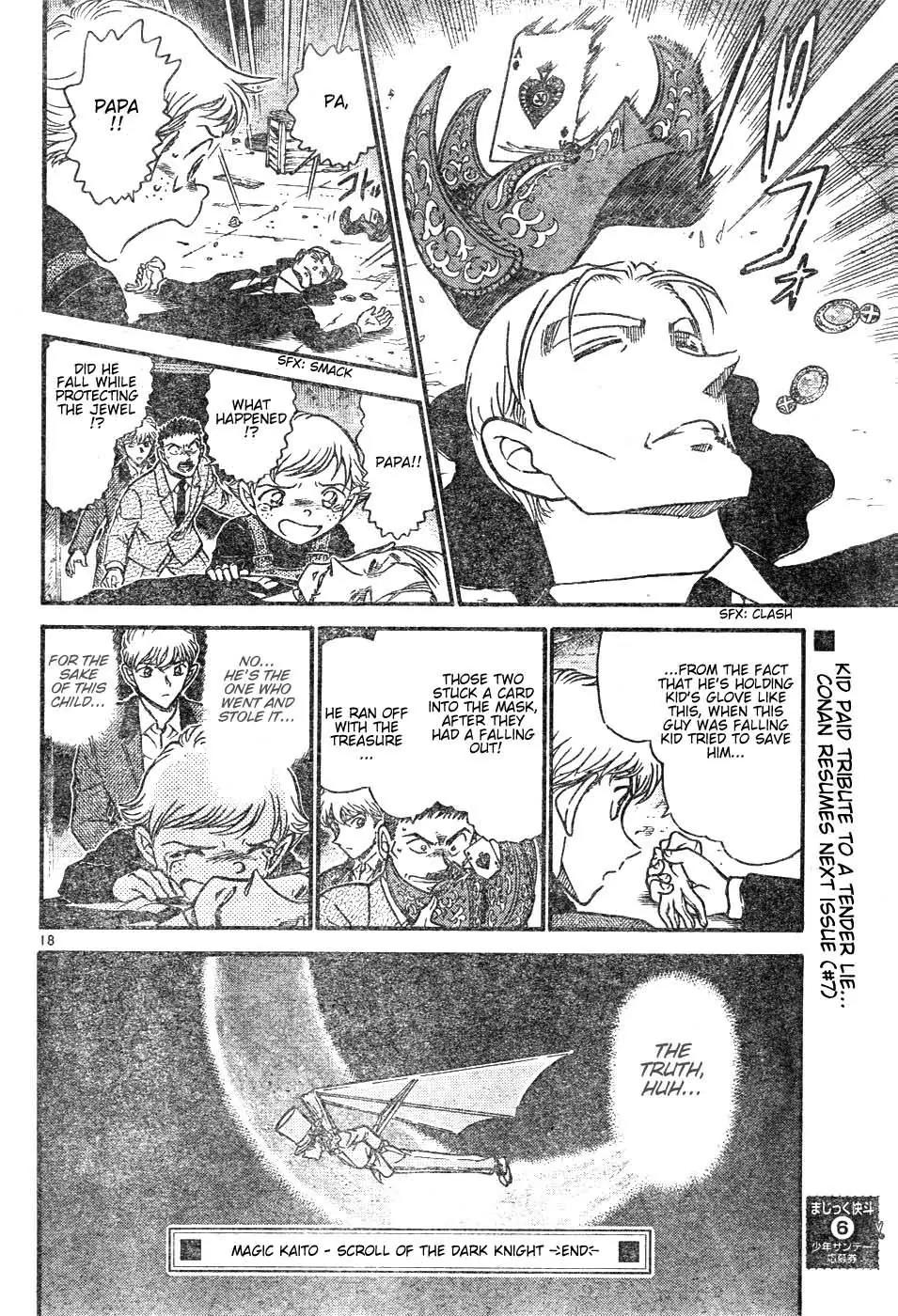 Magic Kaitou Chapter 28 page 18 - Chapter 28: Scroll of the Dark Knight II
