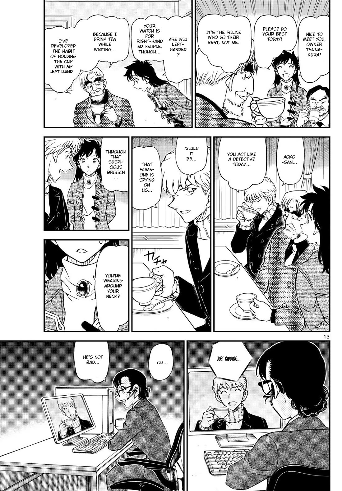 Magic Kaitou Chapter 37 page 14 - Chapter 37: Green Dragon (Part 1)