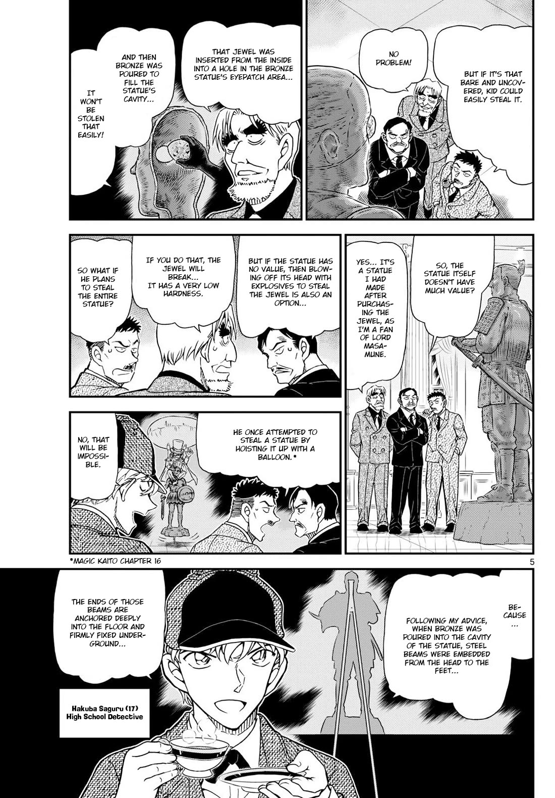 Magic Kaitou Chapter 37 page 6 - Chapter 37: Green Dragon (Part 1)