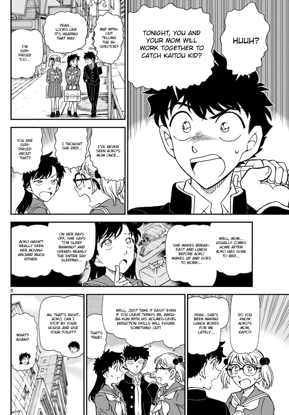 Magic Kaitou Chapter 37 page 9 - Chapter 37: Green Dragon (Part 1)