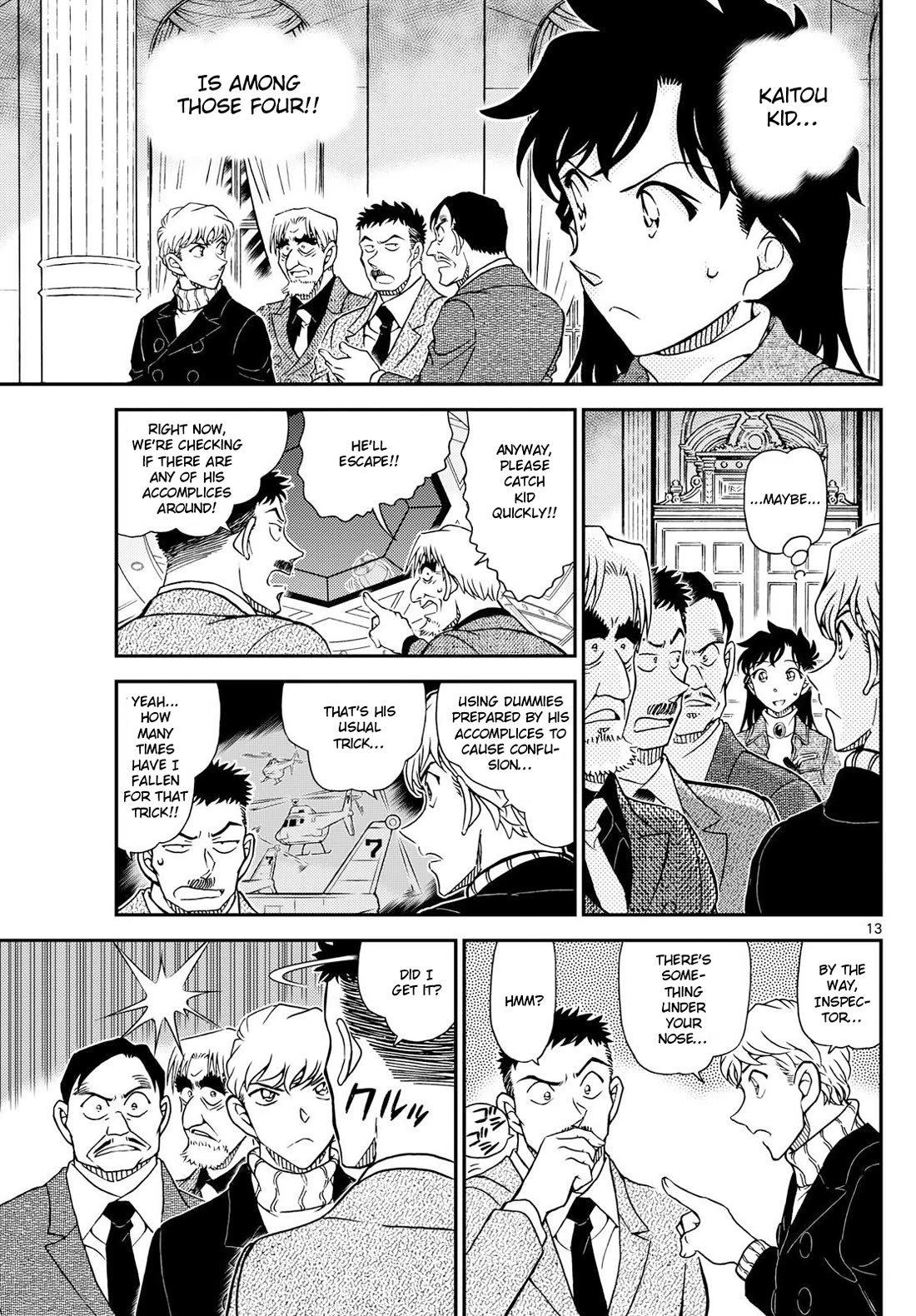 Magic Kaitou Chapter 38 page 14 - Chapter 38: Green Dragon (Part 2)