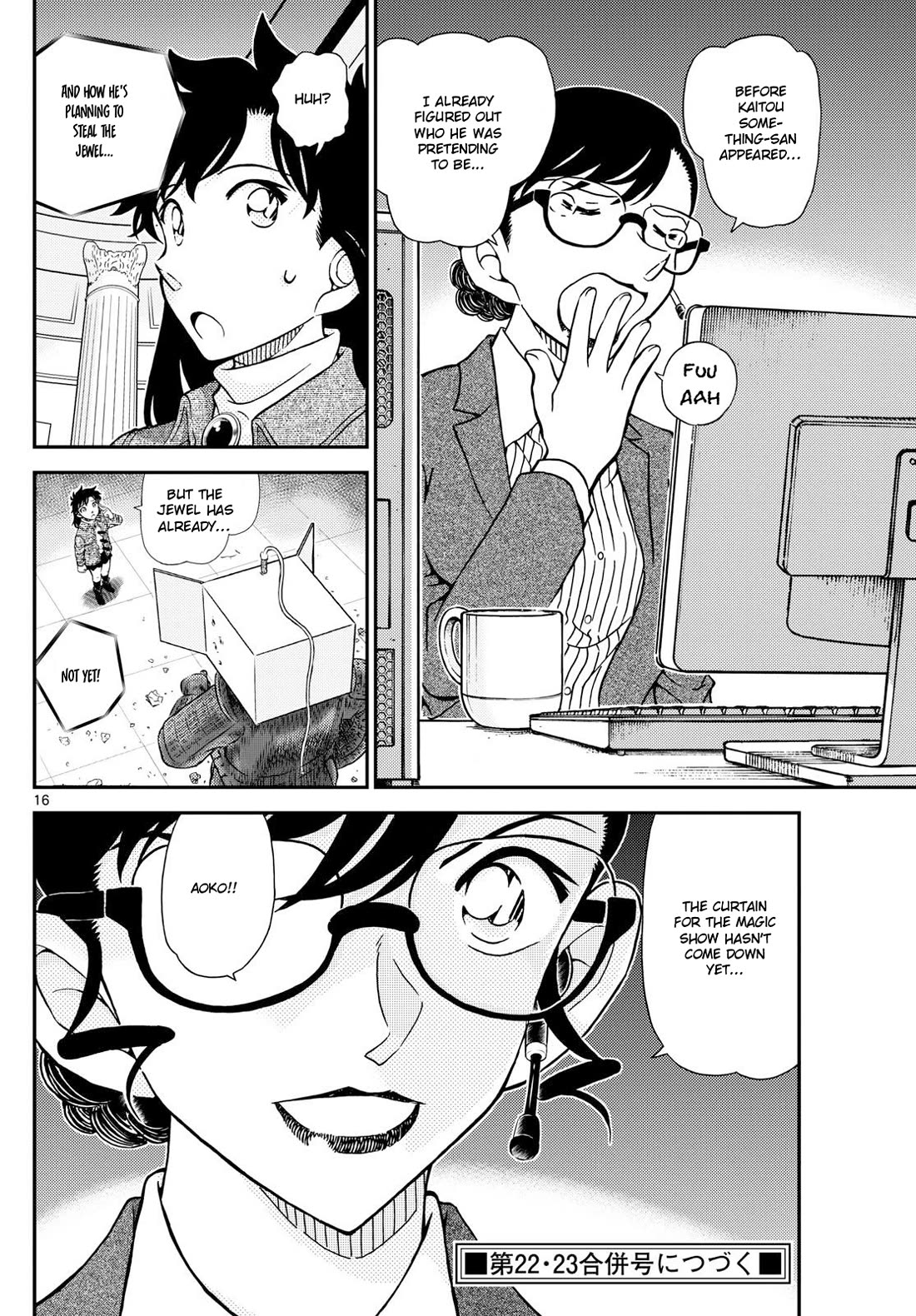 Magic Kaitou Chapter 38 page 17 - Chapter 38: Green Dragon (Part 2)