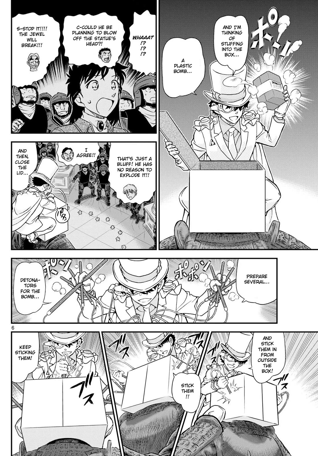 Magic Kaitou Chapter 38 page 7 - Chapter 38: Green Dragon (Part 2)