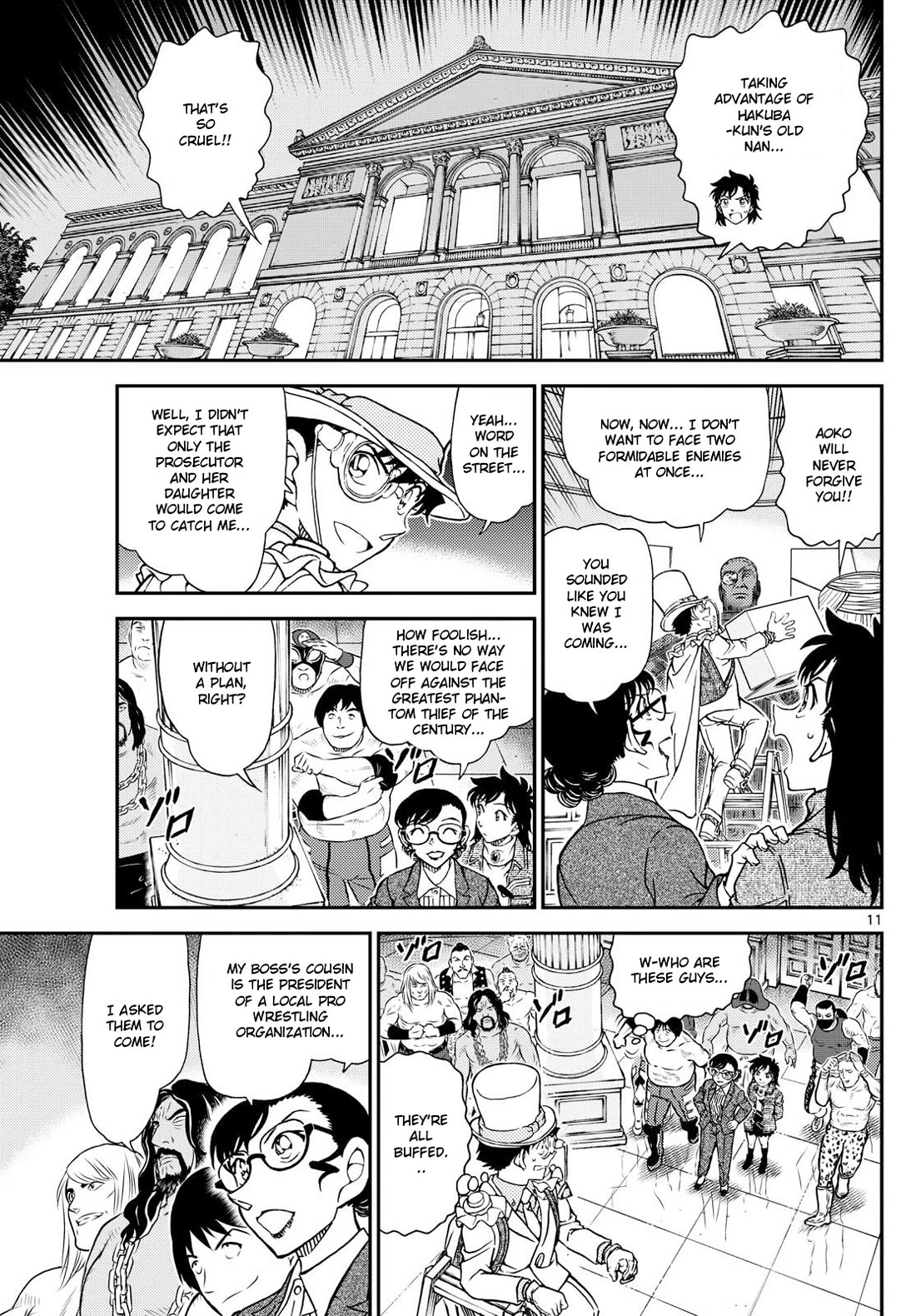 Magic Kaitou Chapter 39 page 11 - Chapter 39: Green Dragon (Part 3)