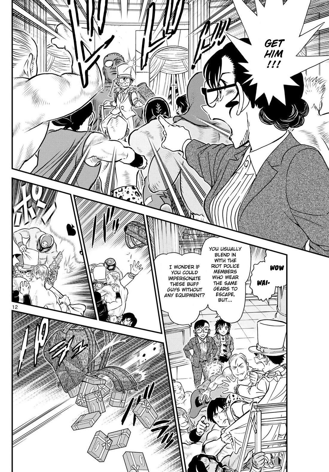 Magic Kaitou Chapter 39 page 12 - Chapter 39: Green Dragon (Part 3)