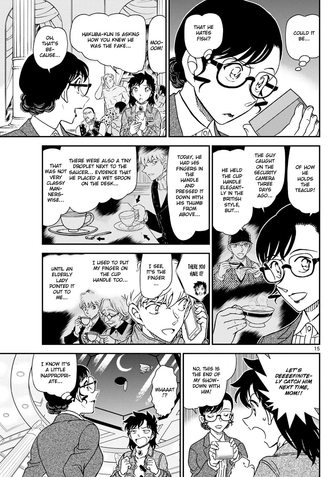 Magic Kaitou Chapter 39 page 15 - Chapter 39: Green Dragon (Part 3)