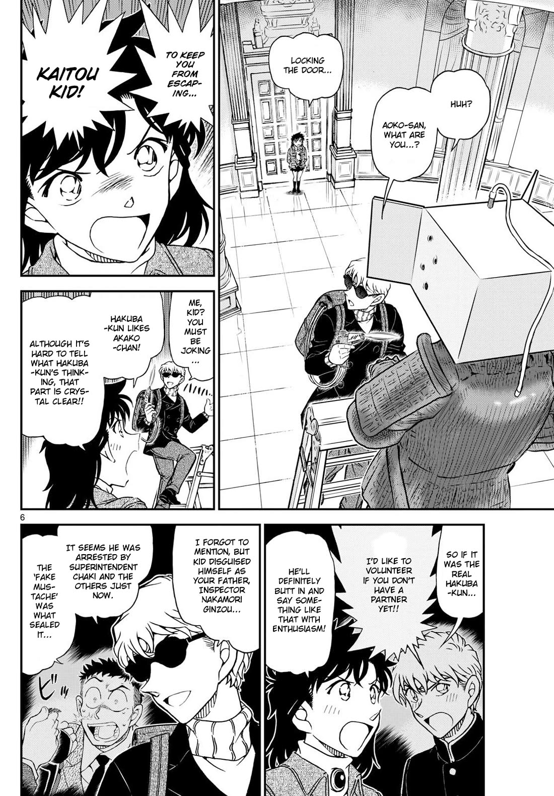 Magic Kaitou Chapter 39 page 6 - Chapter 39: Green Dragon (Part 3)