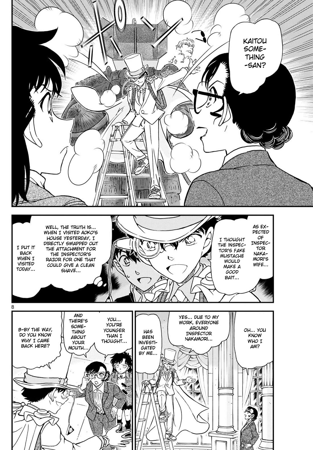 Magic Kaitou Chapter 39 page 8 - Chapter 39: Green Dragon (Part 3)
