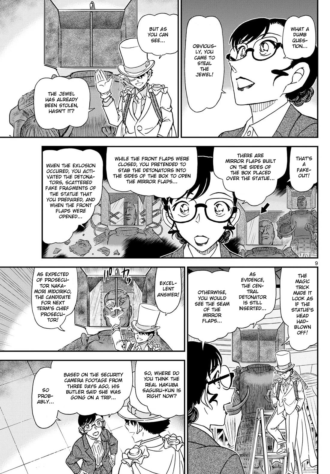 Magic Kaitou Chapter 39 page 9 - Chapter 39: Green Dragon (Part 3)