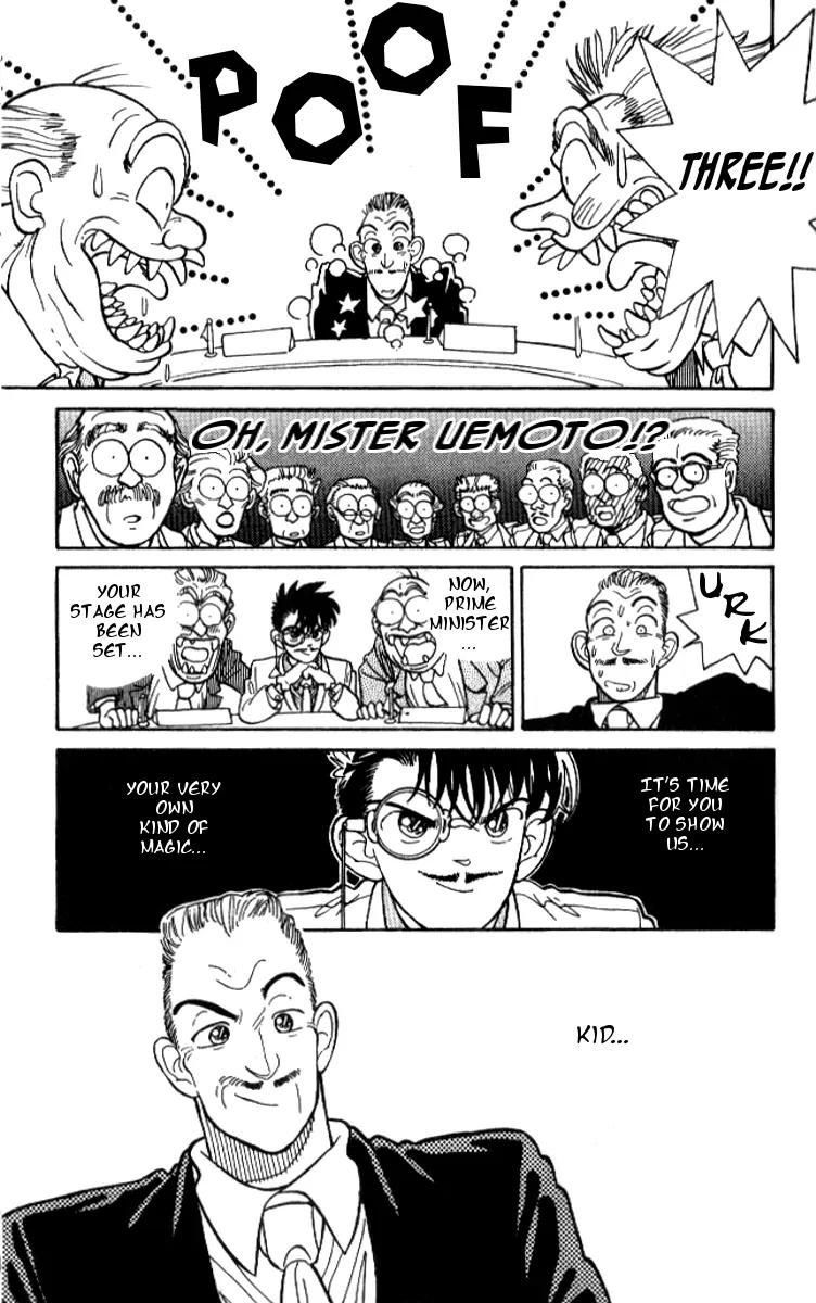 Magic Kaitou Chapter 8 page 21 - Chapter 8: Japan's Most Irresponsible Prime Minister
