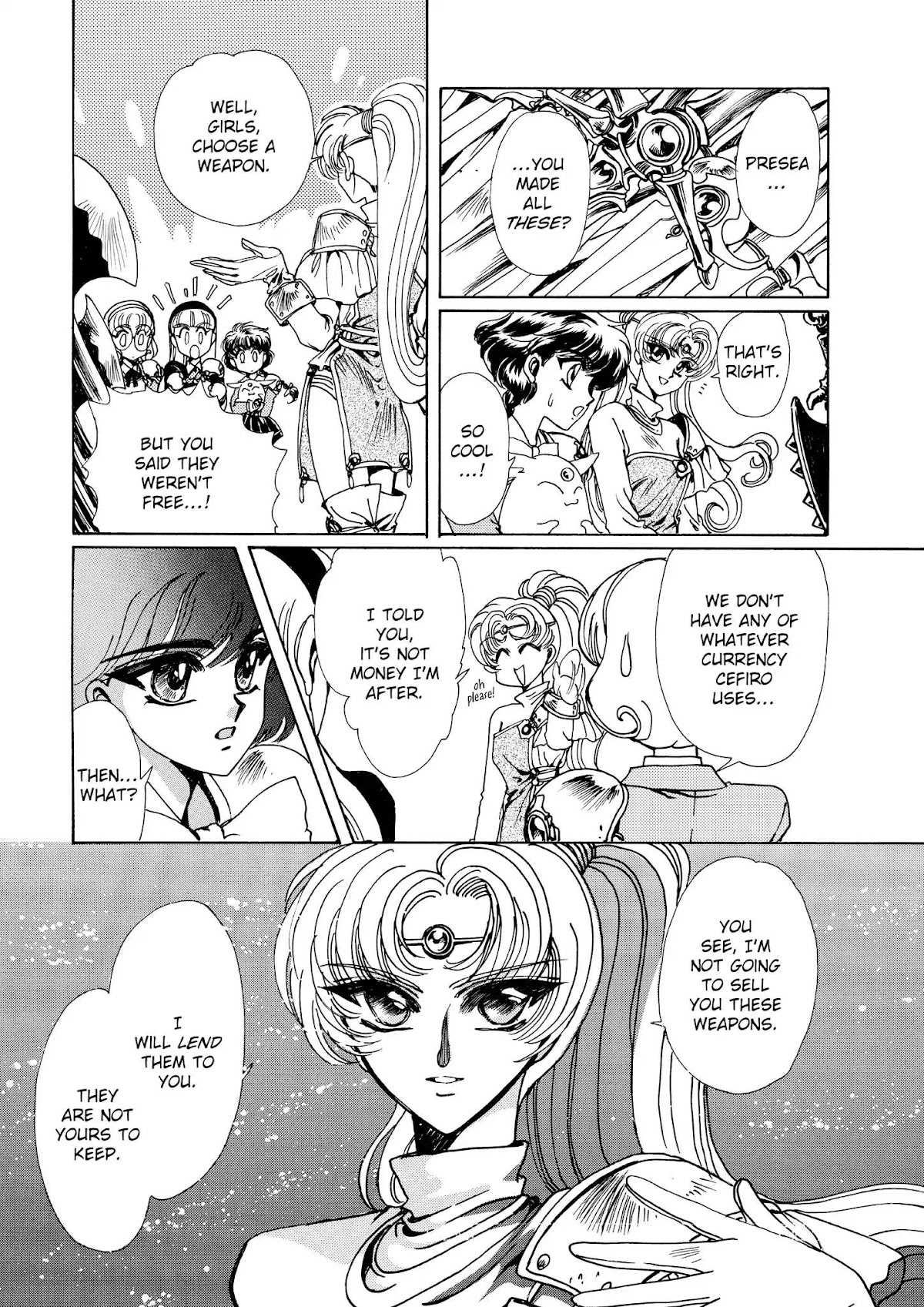Magic Knight Rayearth Chapter 1 page 138 - Chapter 1