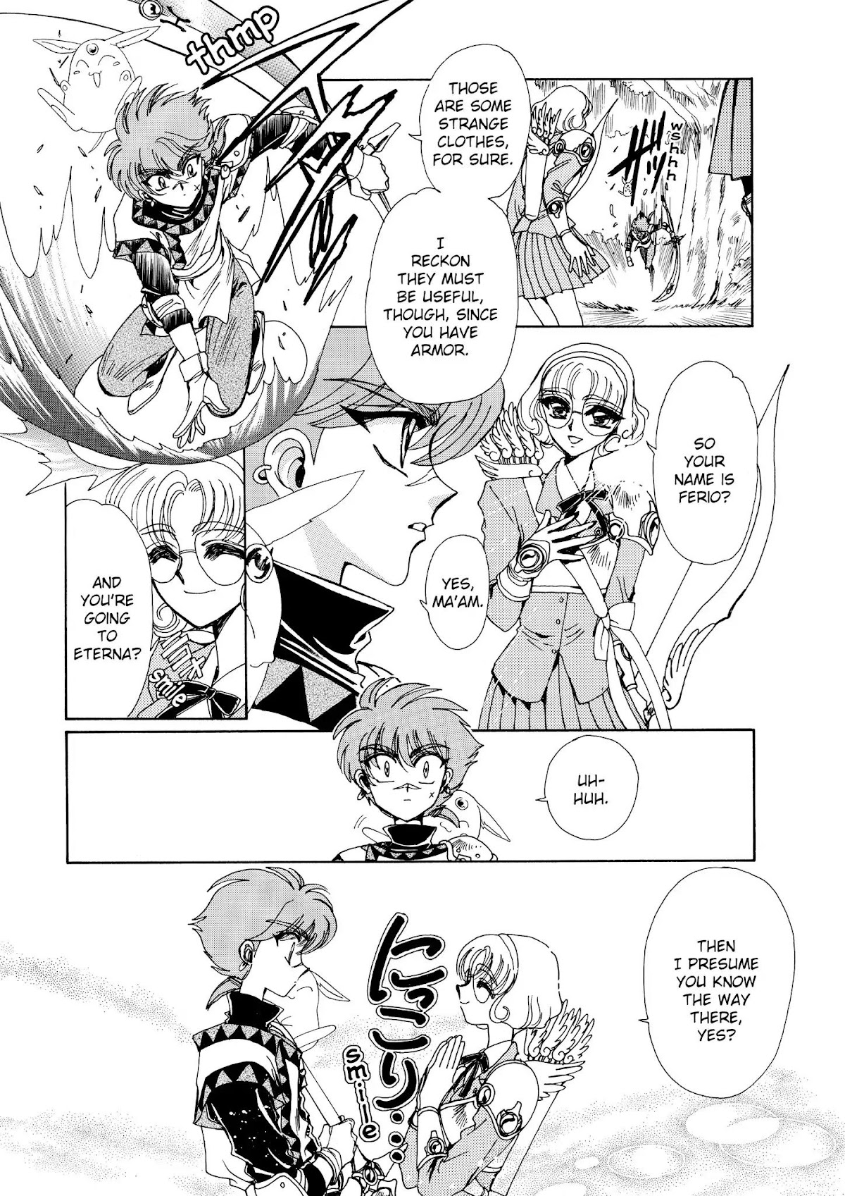 Magic Knight Rayearth Chapter 2 page 12 - Chapter 2