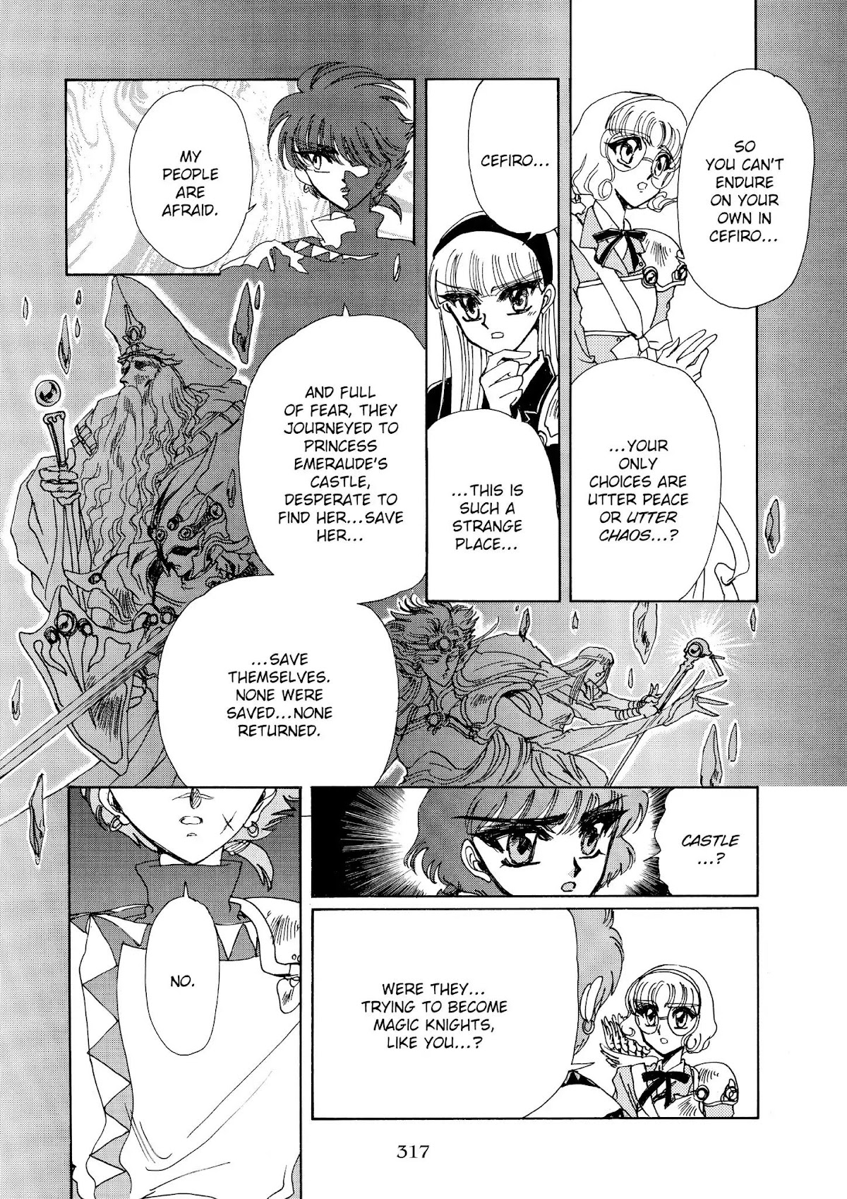 Magic Knight Rayearth Chapter 2 page 94 - Chapter 2