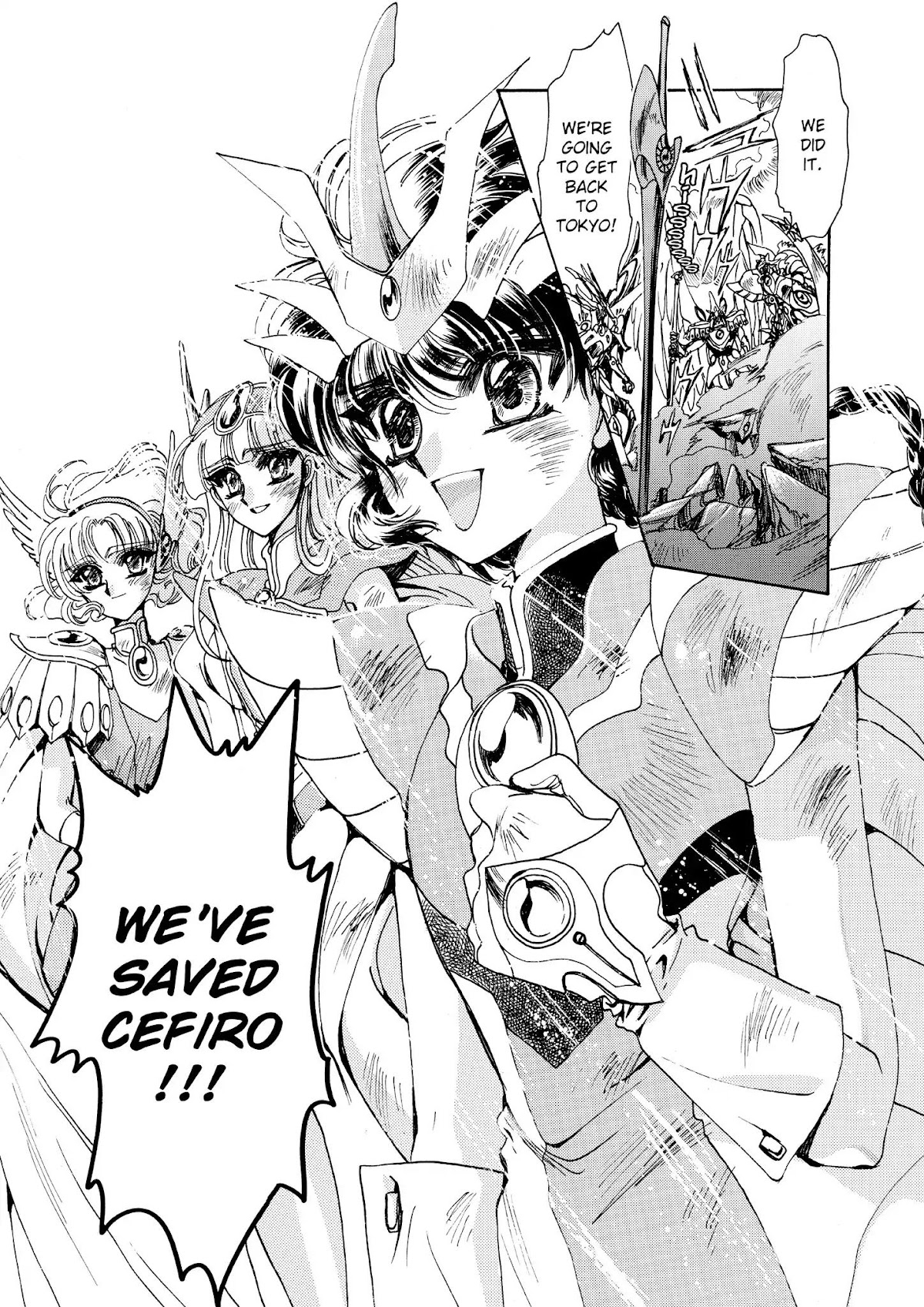 Magic Knight Rayearth Chapter 3 page 149 - Chapter 3