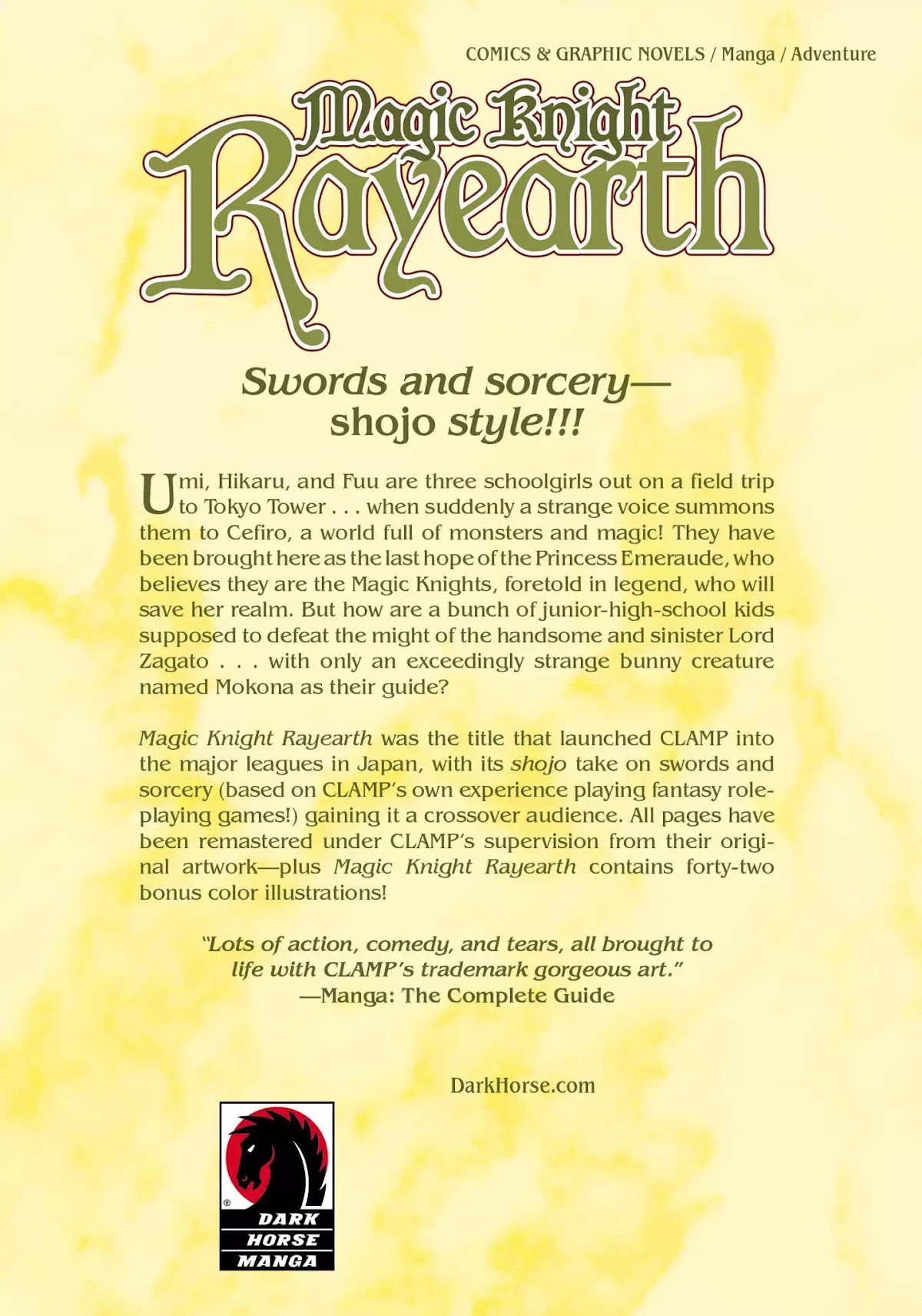 Magic Knight Rayearth Chapter 3 page 206 - Chapter 3