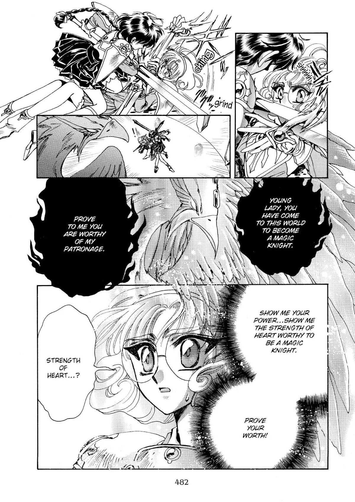 Magic Knight Rayearth Chapter 3 page 56 - Chapter 3
