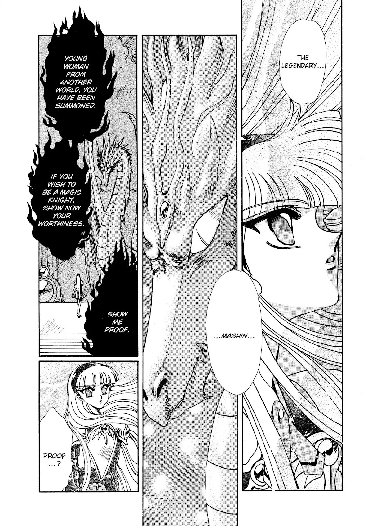 Magic Knight Rayearth Chapter 3 page 8 - Chapter 3