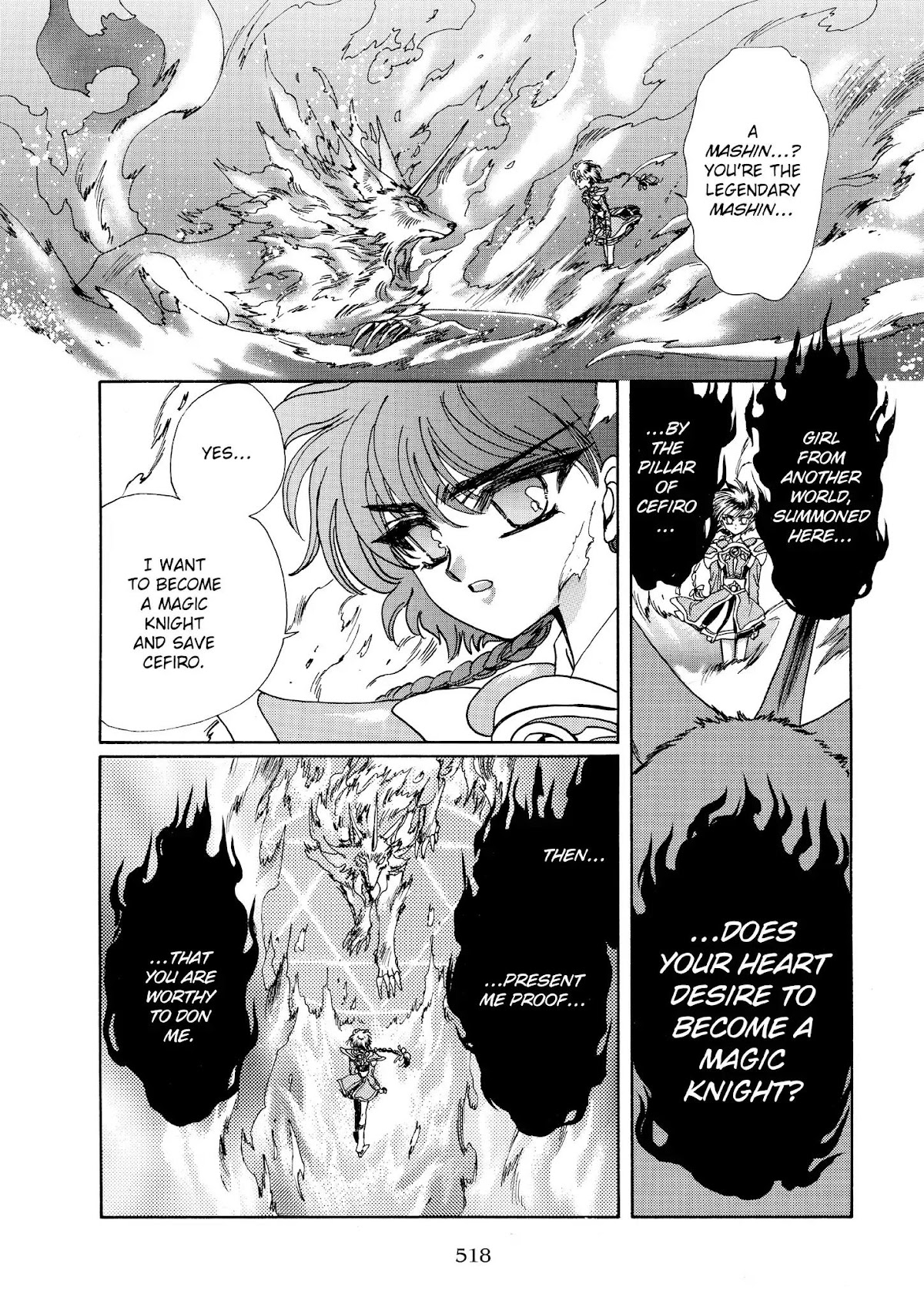 Magic Knight Rayearth Chapter 3 page 90 - Chapter 3