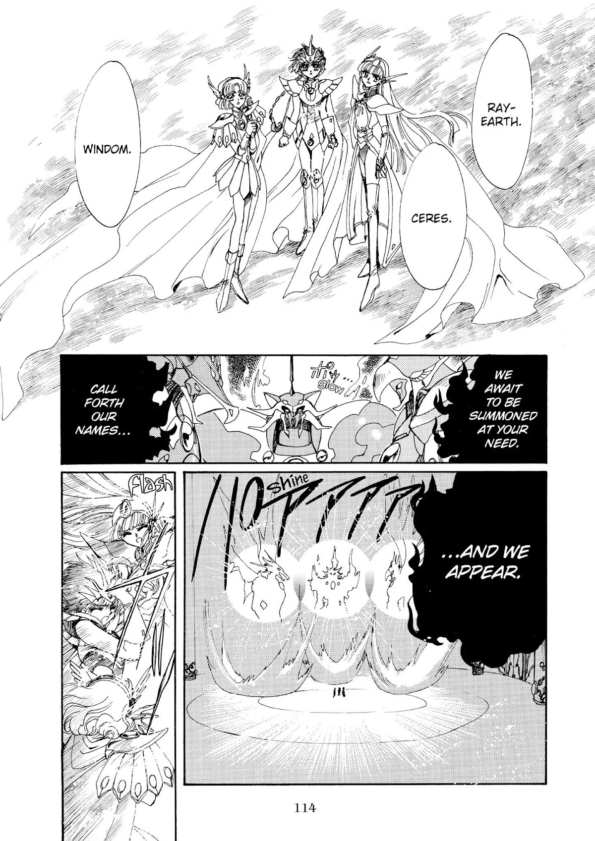 Magic Knight Rayearth Chapter 4 page 109 - Chapter 4
