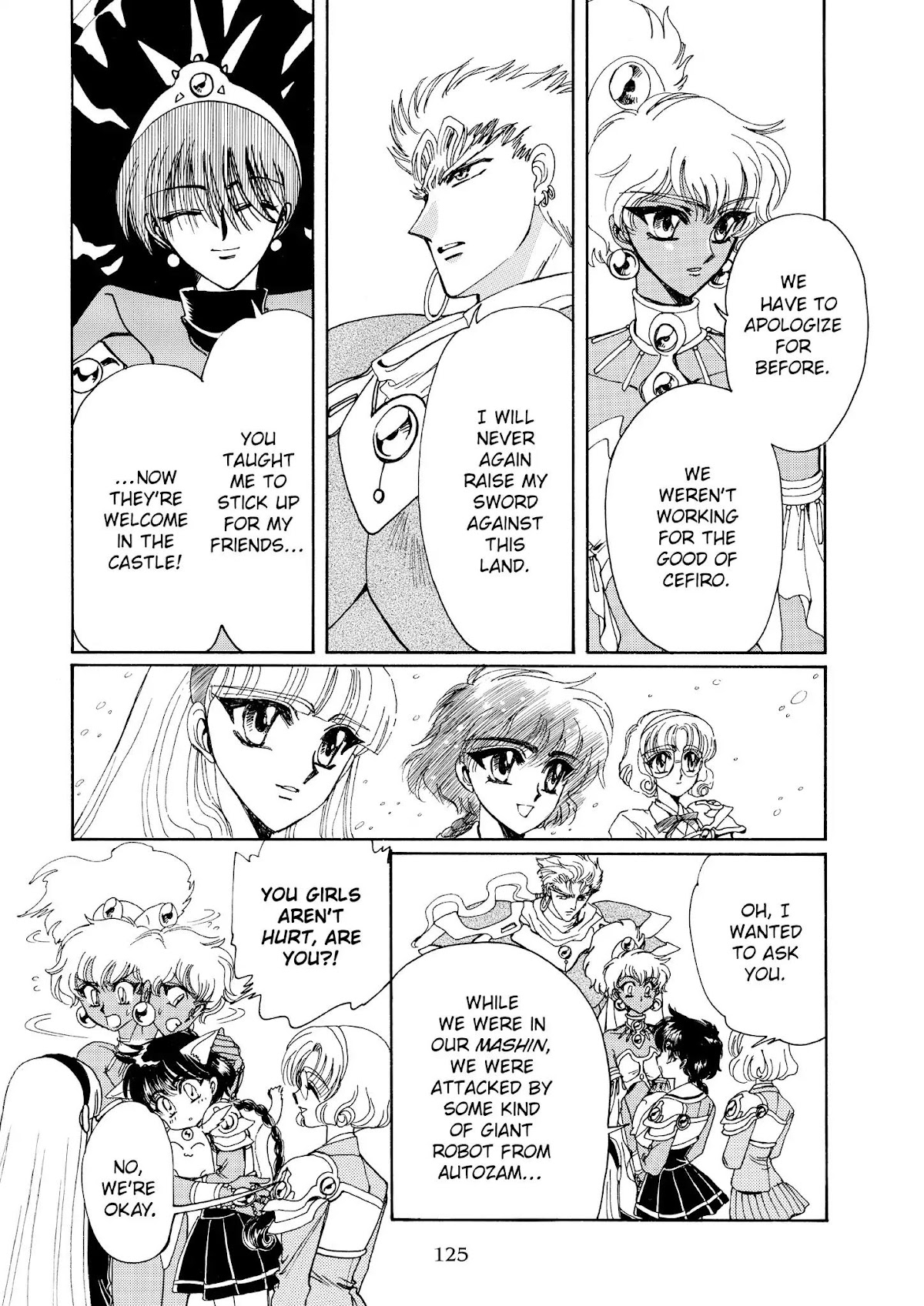 Magic Knight Rayearth Chapter 4 page 120 - Chapter 4