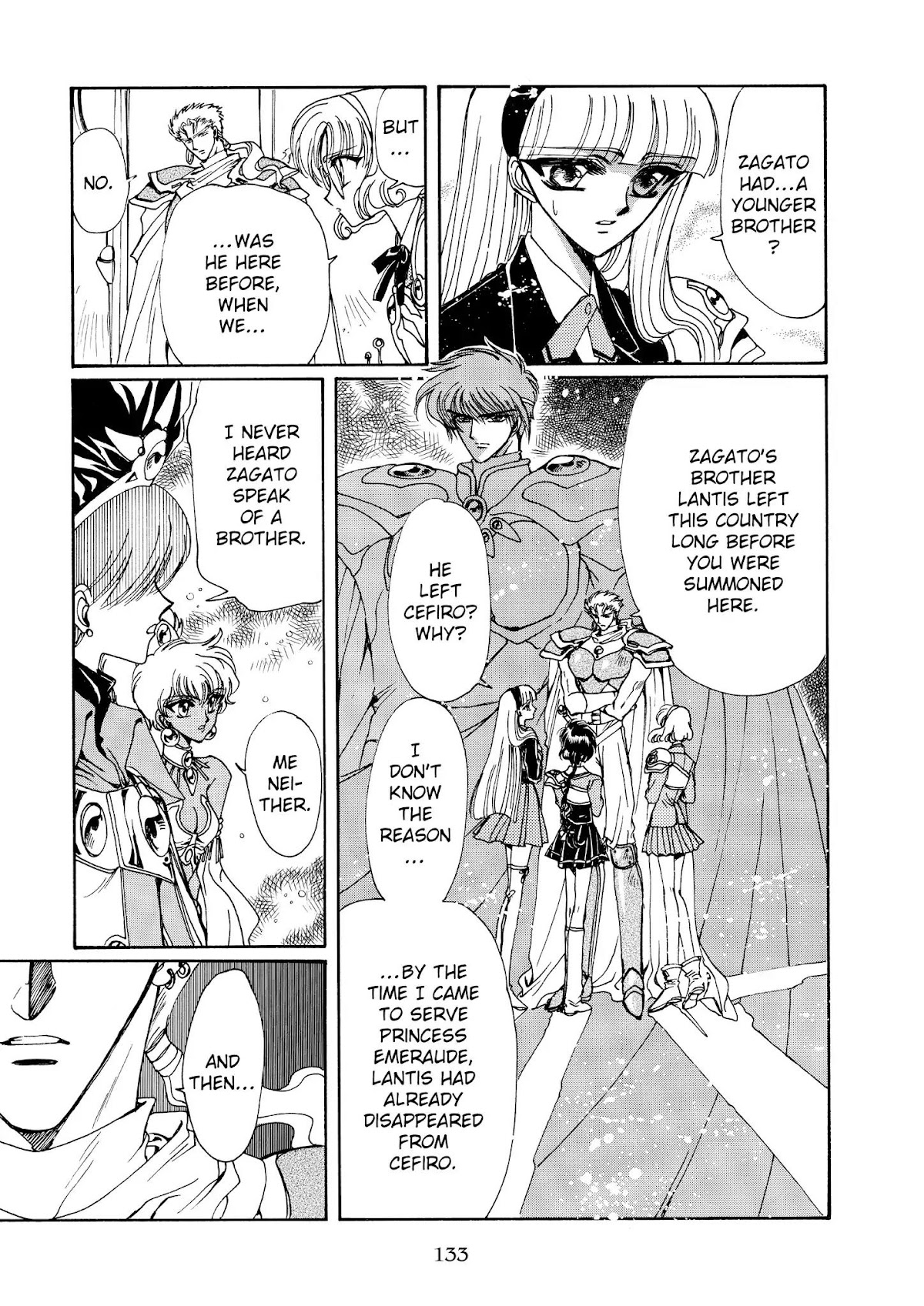 Magic Knight Rayearth Chapter 4 page 128 - Chapter 4