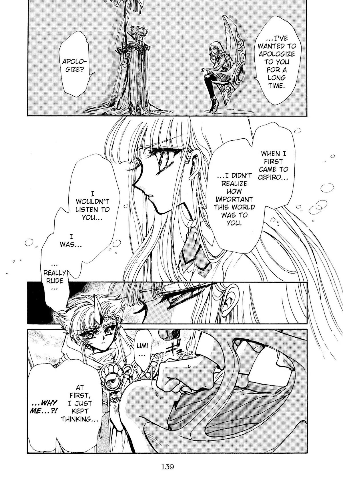 Magic Knight Rayearth Chapter 4 page 134 - Chapter 4