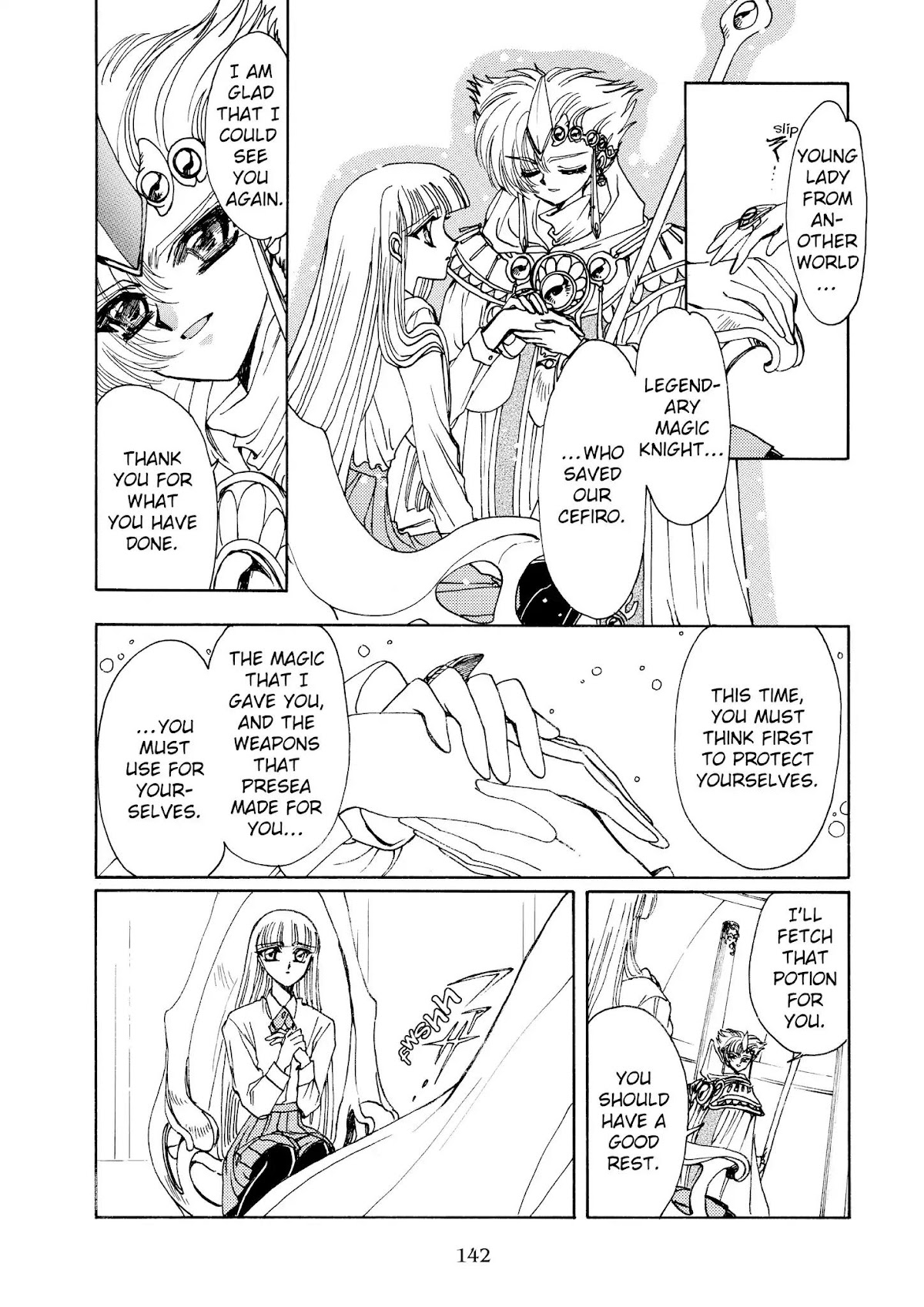 Magic Knight Rayearth Chapter 4 page 137 - Chapter 4