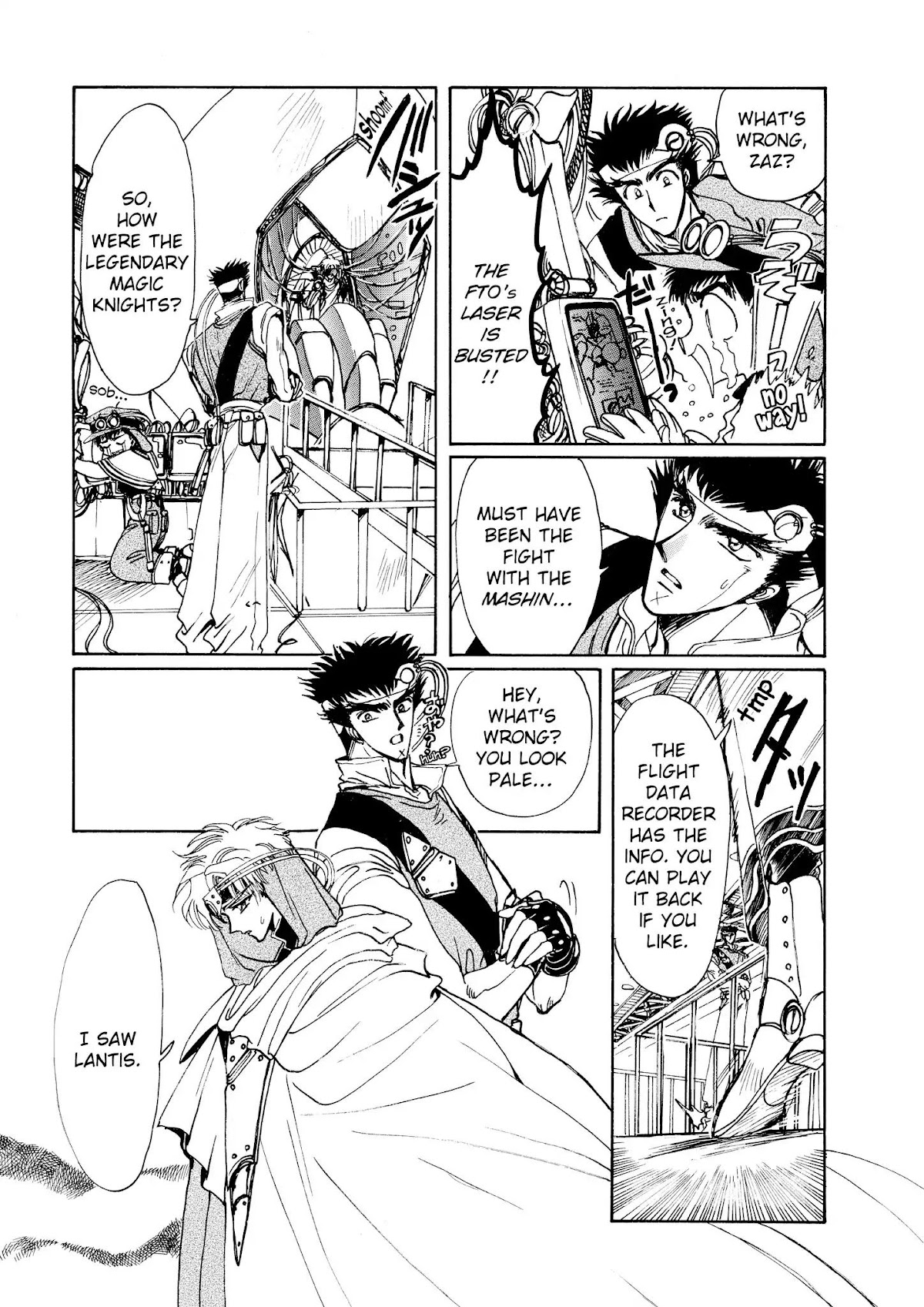 Magic Knight Rayearth Chapter 4 page 159 - Chapter 4