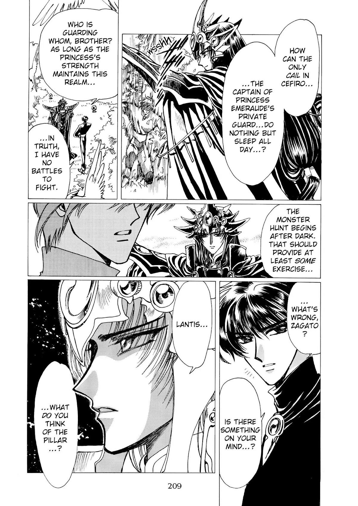 Magic Knight Rayearth Chapter 4 page 199 - Chapter 4