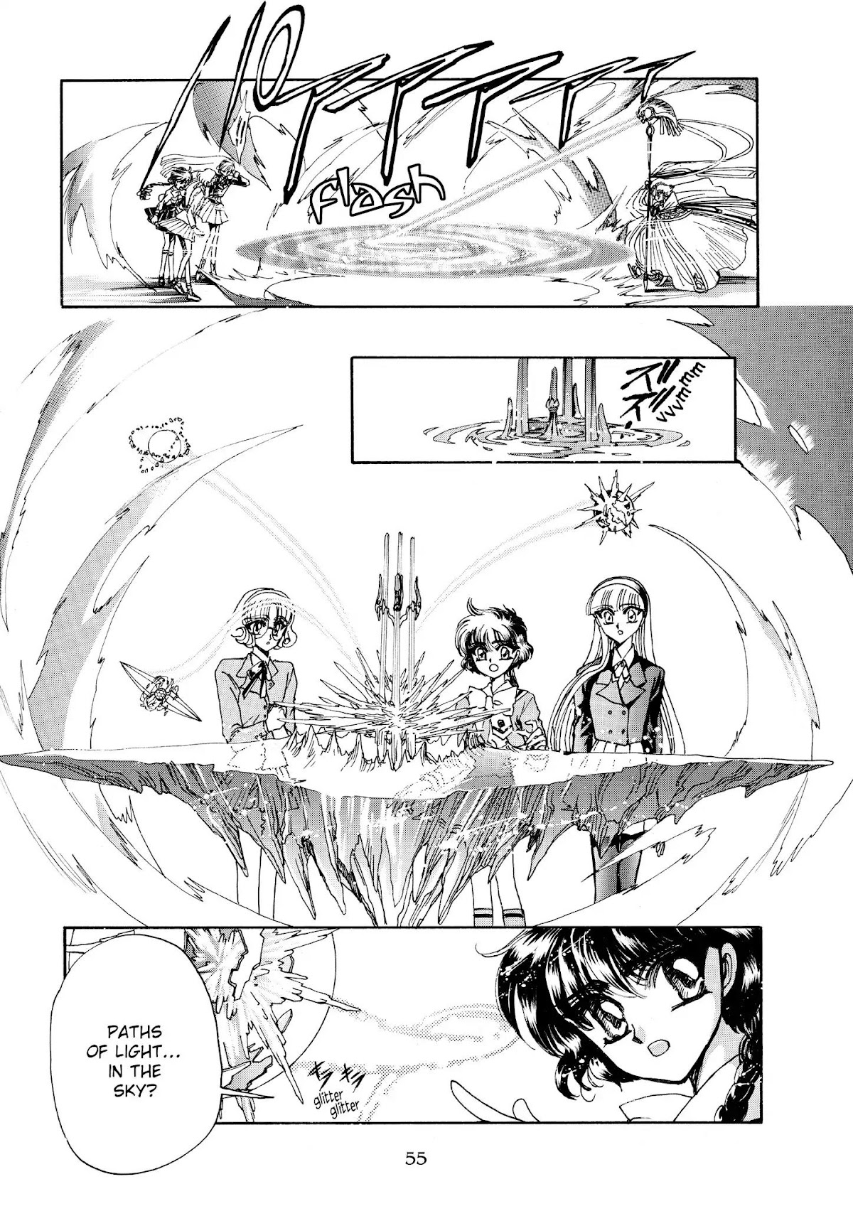Magic Knight Rayearth Chapter 4 page 54 - Chapter 4