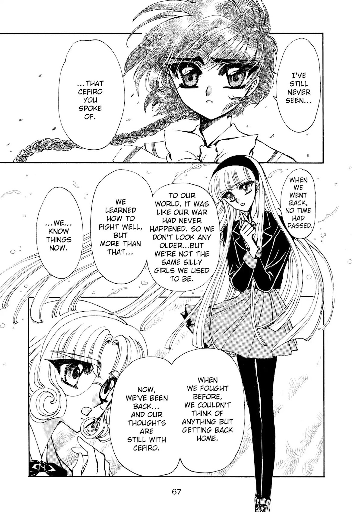 Magic Knight Rayearth Chapter 4 page 66 - Chapter 4