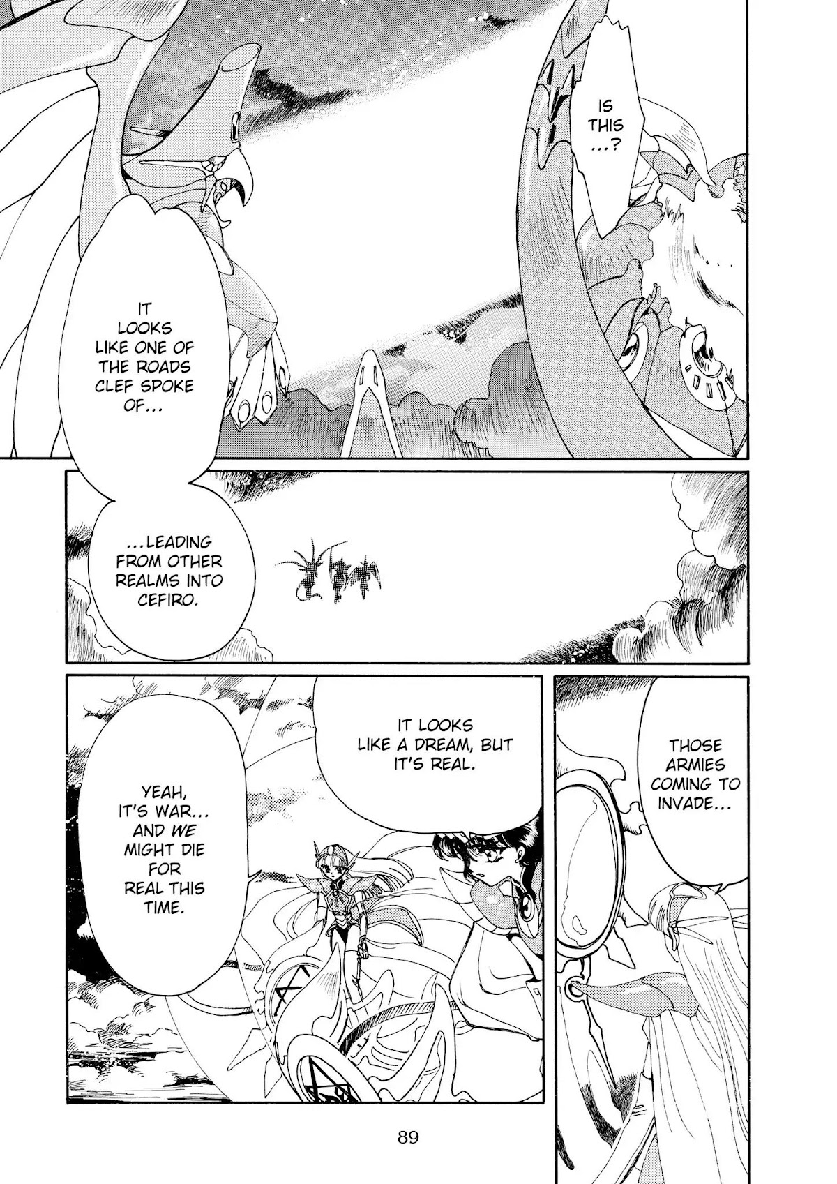 Magic Knight Rayearth Chapter 4 page 87 - Chapter 4