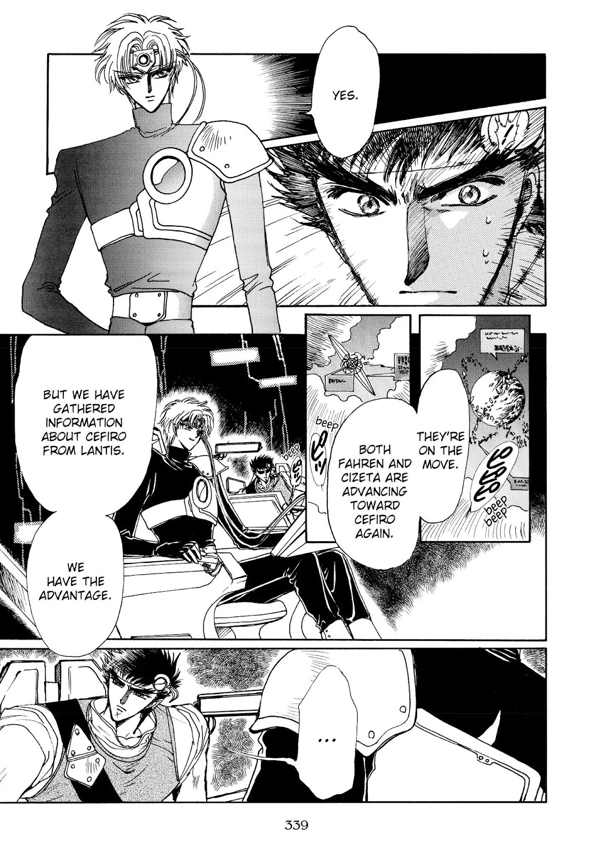Magic Knight Rayearth Chapter 5 page 107 - Chapter 5
