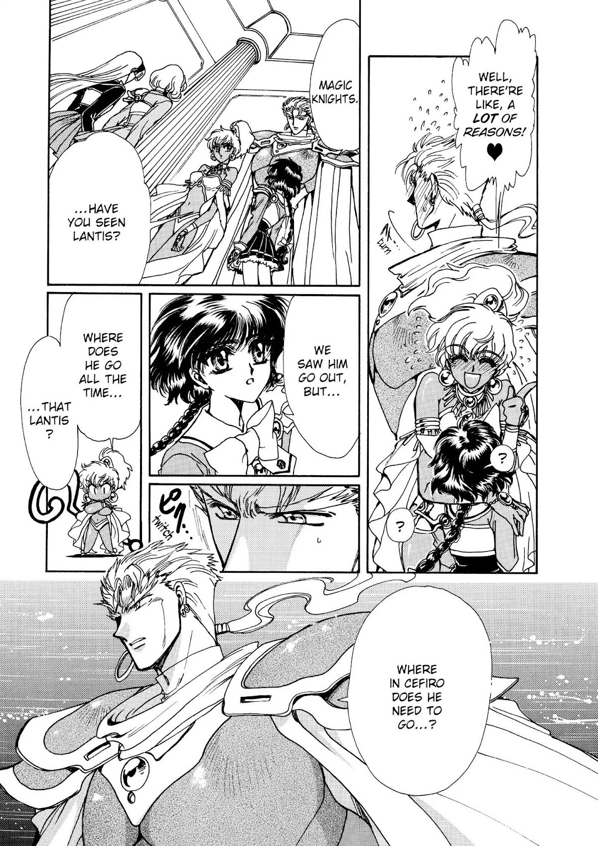 Magic Knight Rayearth Chapter 5 page 114 - Chapter 5
