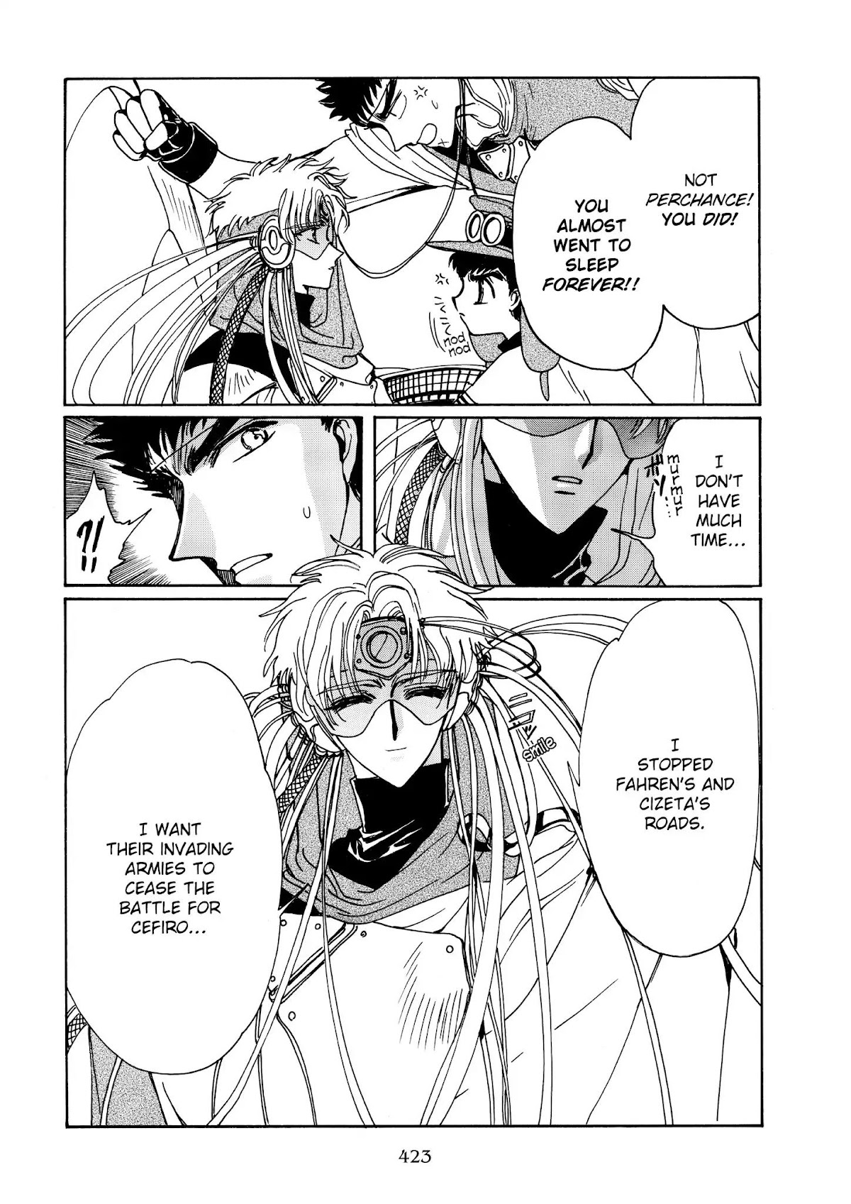 Magic Knight Rayearth Chapter 5 page 185 - Chapter 5