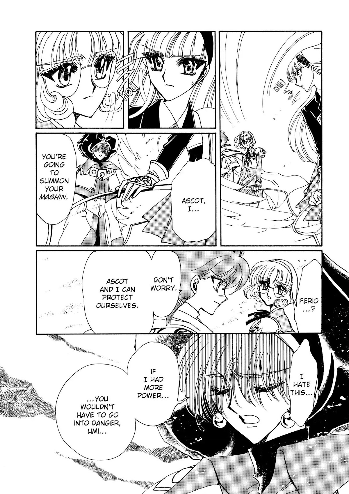 Magic Knight Rayearth Chapter 6 page 107 - Chapter 6