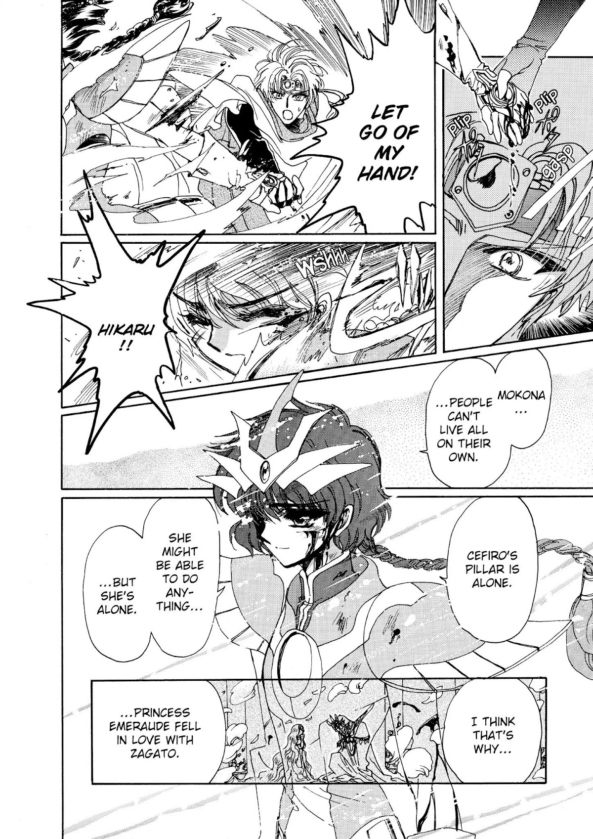 Magic Knight Rayearth Chapter 6 page 161 - Chapter 6