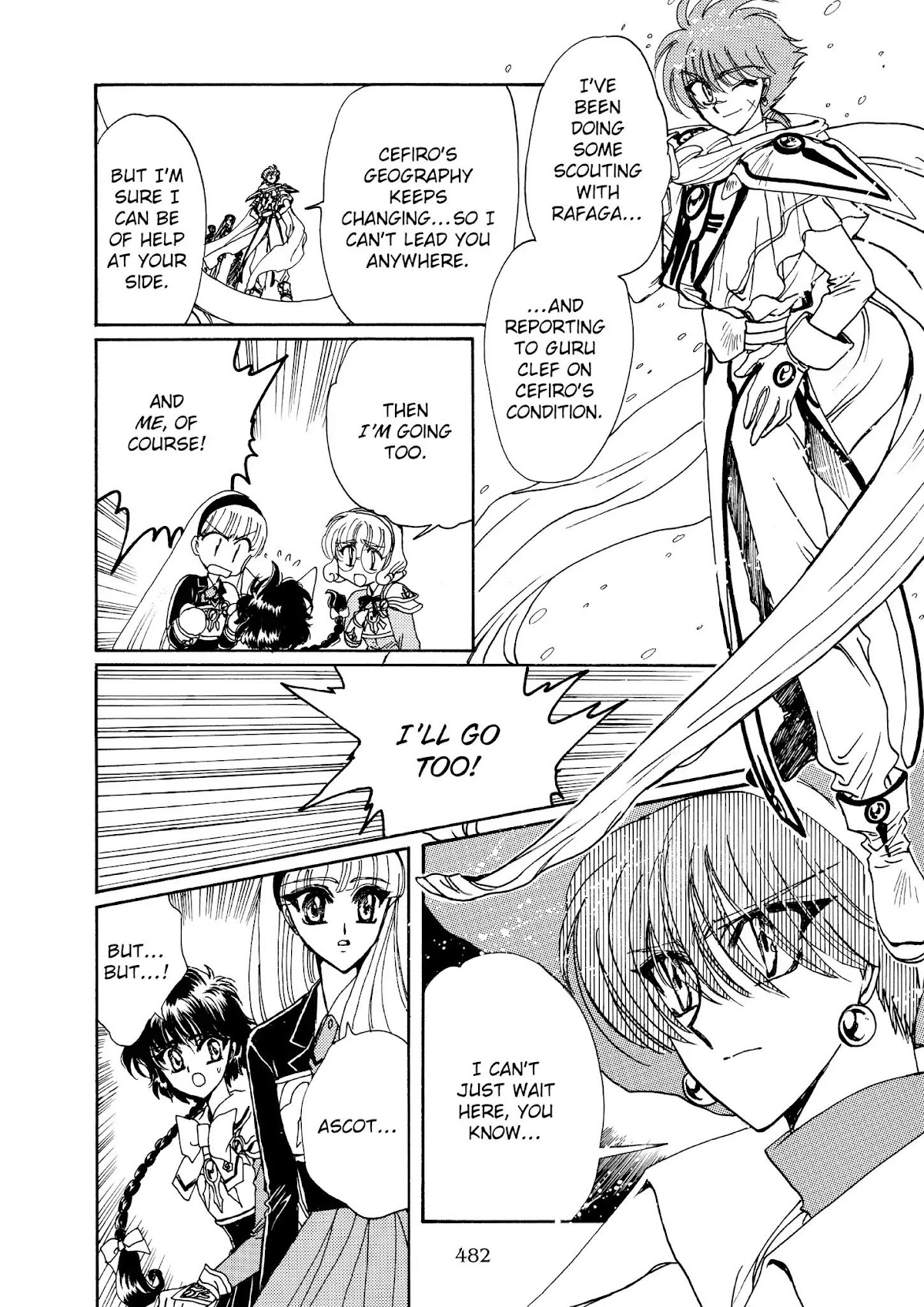 Magic Knight Rayearth Chapter 6 page 33 - Chapter 6