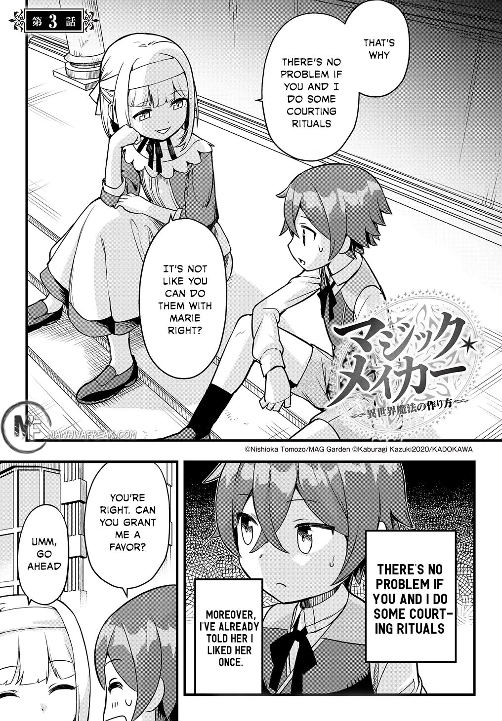 Magic Maker: How to Create Magic in Another World Chapter 3 page 1 - Chapter 3