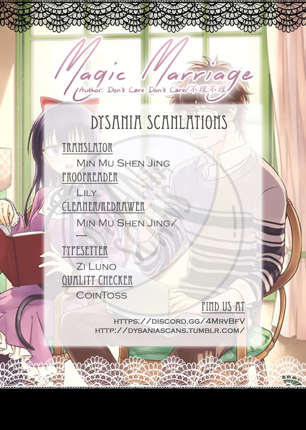 Magic Marriage Chapter 5.3 page 1 - Chapter 5.3: Omake