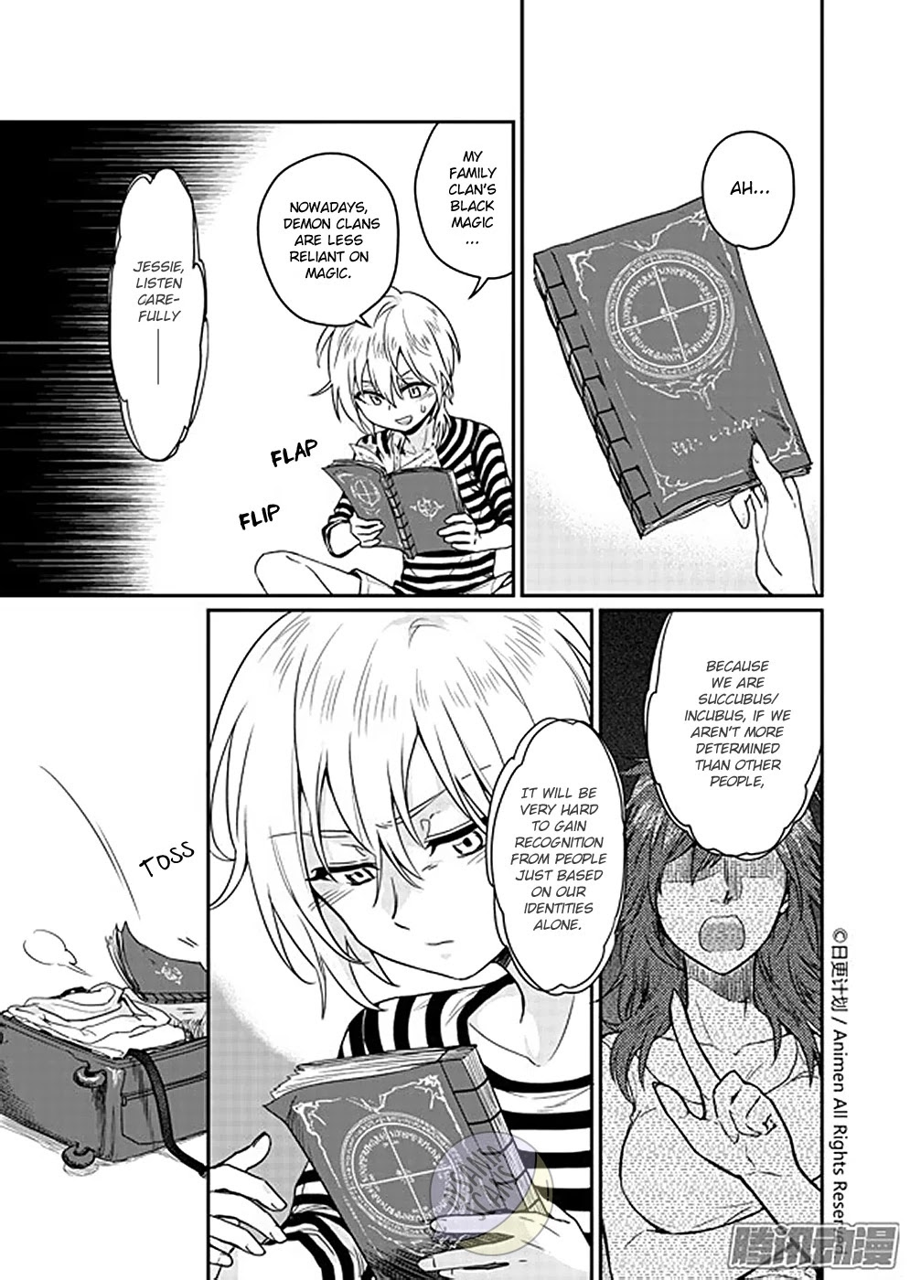 Magic Marriage Chapter 6.1 page 14 - Chapter 6.1: [He] Who Came from the Demon Realm