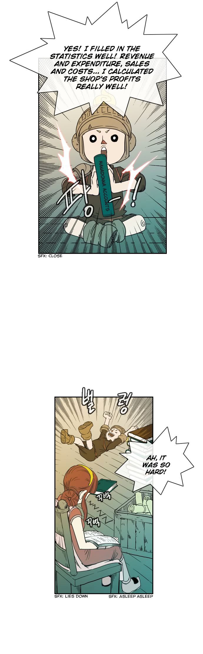 Magic Scroll Merchant Zio Chapter 14 page 39 - Chapter 14 : Steel Rainbow 1